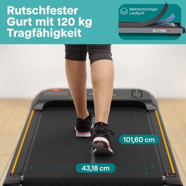 Ходунка SereneLife SL14 для дому: компактна, складна, з LED-дисплеєм та керуванням через додаток, тихий двигун, до 10 км/год