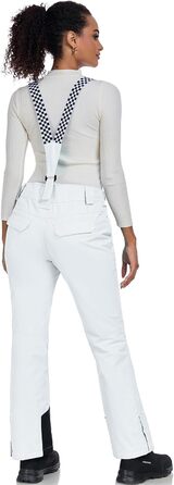 Жіночий сніговий комбінезон HOTIAN: водонепроникний, вітронепроникний, теплий, для катання на лижах, сноуборді, походів та альпінізму. SMN M 2colorful+white