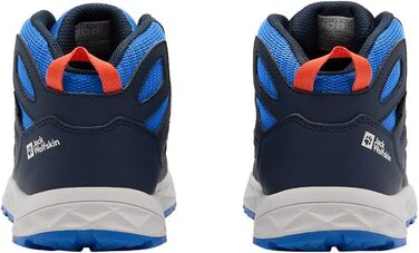 Черевики трекінгові Jack Wolfskin Woodland 2 Texapore Mid K, дитячі, 31 EU, синій