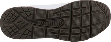 Скечерс 45 EU: білі кросівки з синтетичною окантовкою