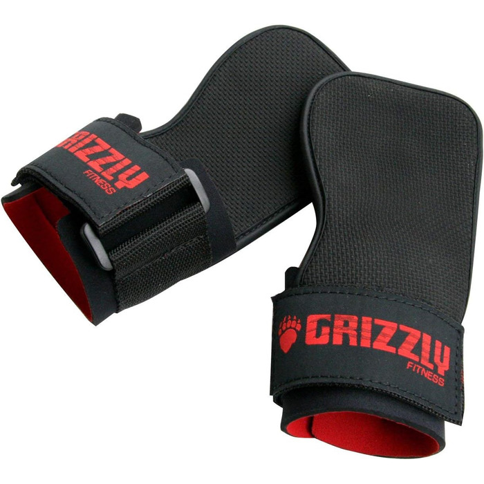 Фіксатори-захвати для штанги Grizzly Grabbers XL, напульсники для важкої атлетики