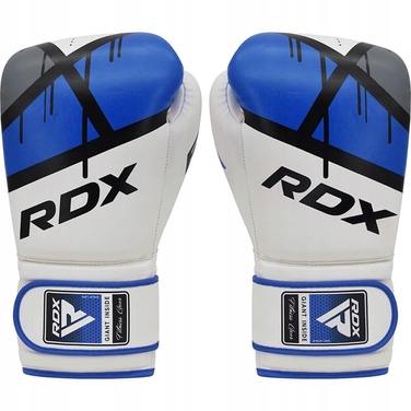 Боксерські рукавички RDX F7 Ego, сині, 14 унцій