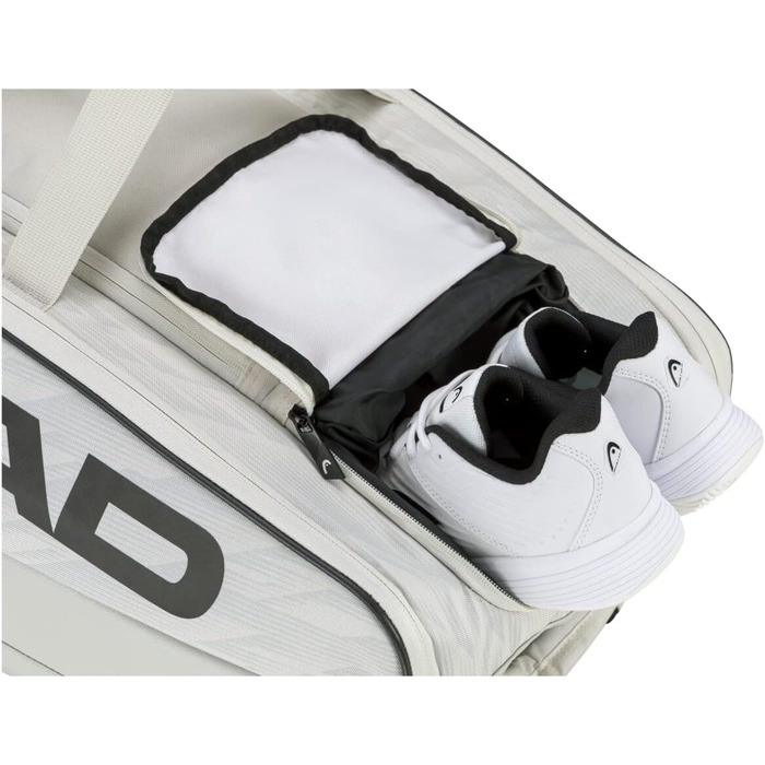Сумка для падел HEAD Pro X Unisex (біло-чорна) - велика, для дорослих
