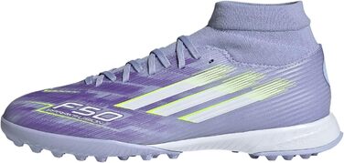 Жіночі футбольні бутси adidas F50 SPARKFUSION League Mid Turf 39 1/3 EU, фіолетовий, лимонний, пурпурний кольори