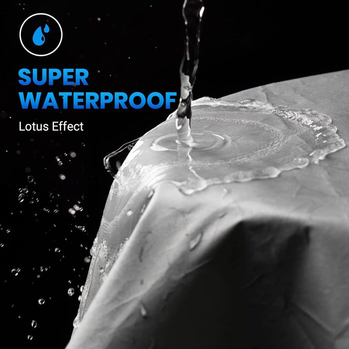 Мотоцикл чохол захисний Favoto XXXL 265x105x125 см - сріблястий, захист від сонця, дощу, снігу та пилу