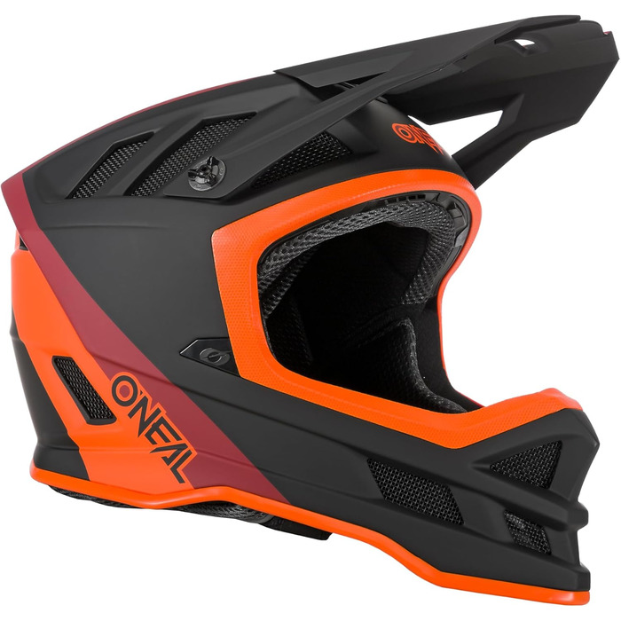 Шолом O'NEAL Blade Hyperlite Charger червоний/помаранчевий, розмір L, легкий для мотоциклів