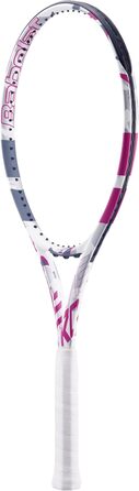Тенісна ракетка Babolat Evo Aero Pink для дорослих, натягнута, потужність і комфорт, аеродинамічна рама Alpha, технології Evo 4 Feel та Woofer, ручка Syntec Evo Grip 2, французький бренд, рожева