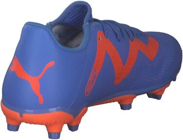 Жіночі футбольні бутси PUMA Future Play FG/AG 37 EU, Blue Glimmer/Puma White/Ultra Orange