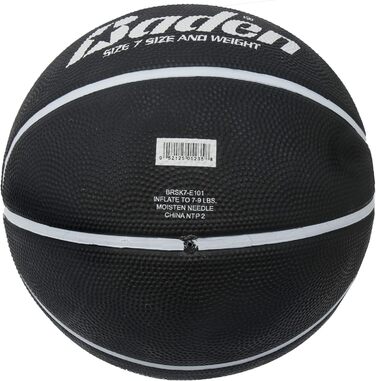 Баскетбольний м'яч Baden All Star Unisex чорний/білий