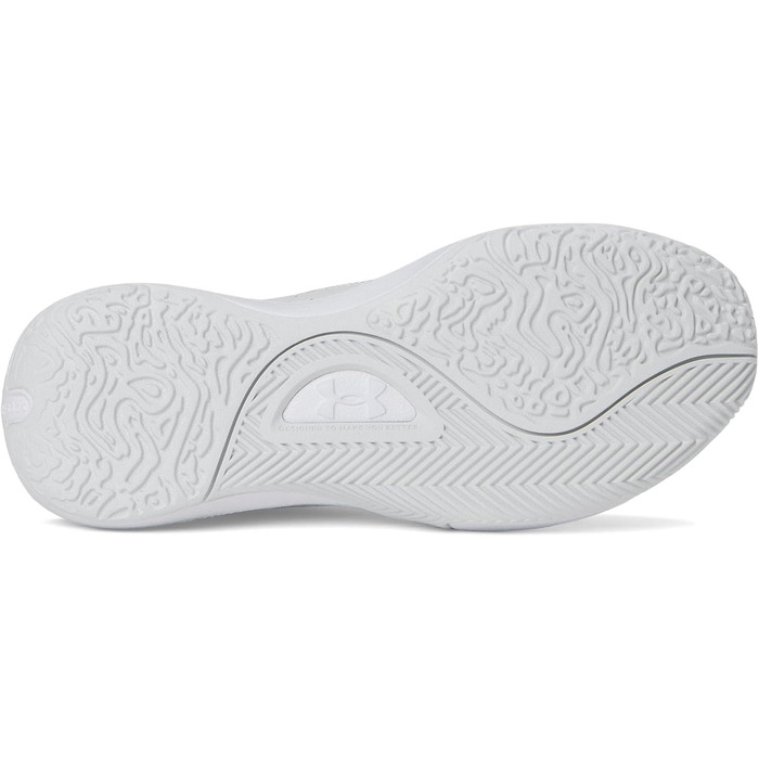 Кросівки баскетбольні чоловічі Under Armour Ua Lockdown 7 Low (43 EU, сірий)