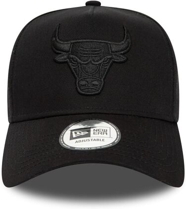 Кепка New Era Eframe 9Forty Adjustable Chicago Bulls чорного кольору, універсальний розмір