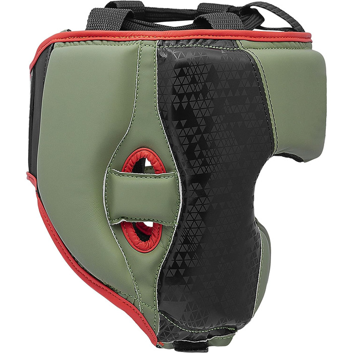 Боксерський шолом Adidas Hybrid Combat 50 для боксу, захисний, чорний