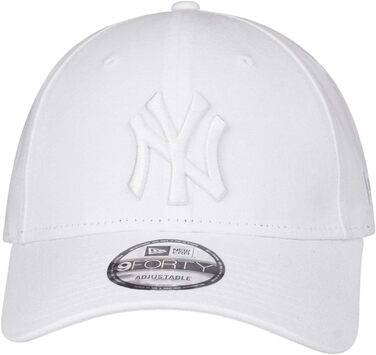 Кепка бейсболка New Era 9Forty Strapback New York Yankees, універсальний розмір, біла
