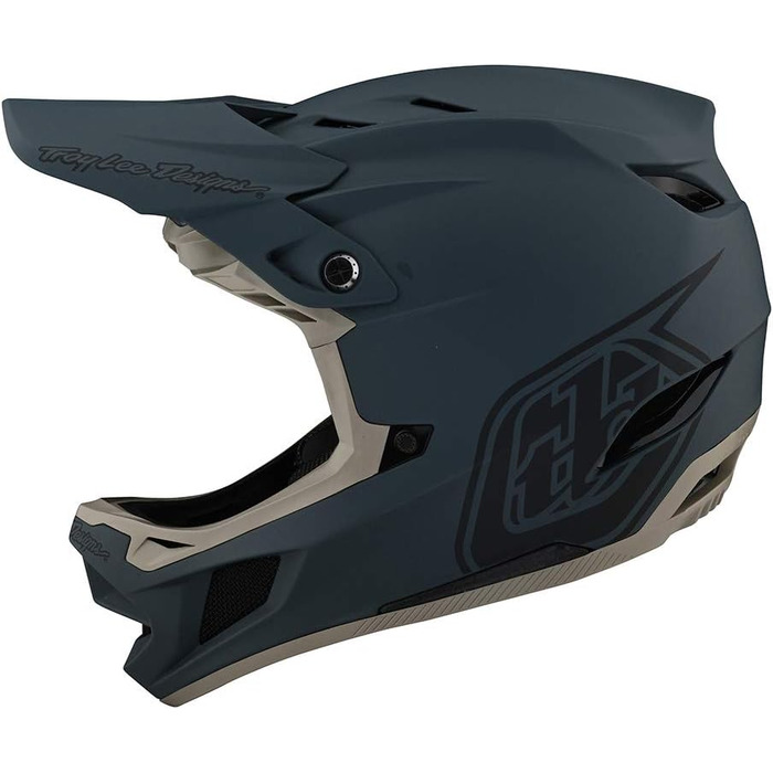 Шолом Troy Lee Designs D4 Composite сірий XL – велосипедний, композитний, для екстремального спорту