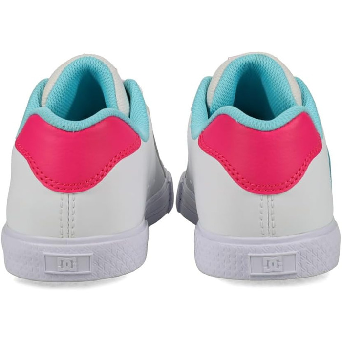 Черевики DC Shoes Chelsea для жінок (36 EU, білий, рожевий, блакитний)