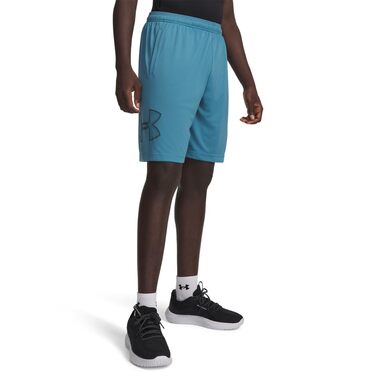 Чоловічі спортивні шорти Under Armour Tech Graphic Shorts Boundless Blue/Black (XXL)