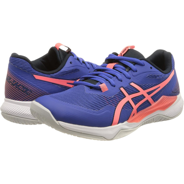 Жіноче спортивне взуття ASICS Gel-Tactic для гандболу, блакитно-біле, розмір 44 EU