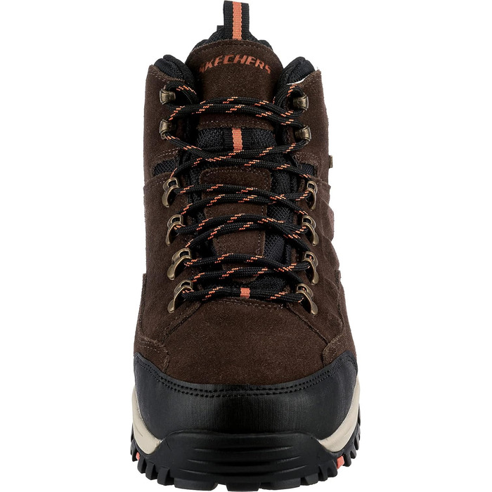 Чоловічі черевики Skechers Relment Pelmo 64869, темно-коричнева замша (45 EU)