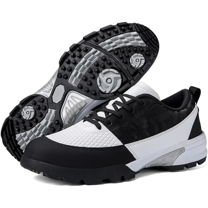 Водонепроникні дихаючі гольф-шоу для жінок та чоловіків без шипів (36 EU, чорний)