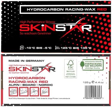 Набір для догляду за лижами SkinStar Starter Set Alpin Classic, 12 предметів