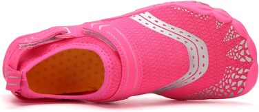 Водні черевики FANSU для дорослих: рожеві, швидковисихаючі, з липучкою, для плавання та серфінгу