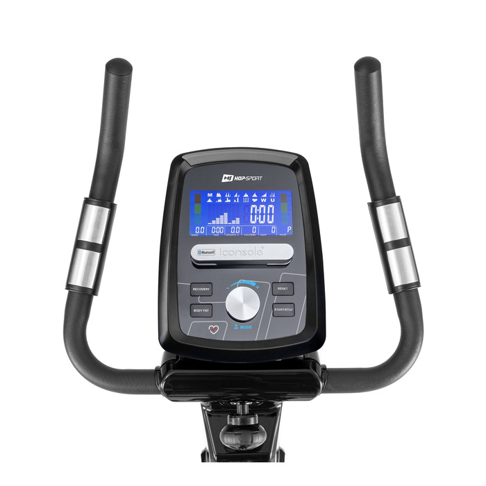 Велотренажер Hop-Sport HS-090H Apollo'21 сріблястий iConsole+