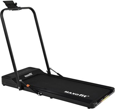 MAXOfit Mini Walking Laufband MF-2: компактний біговий доріжка з Bluetooth, пультом та тримачем для планшета (чорний)