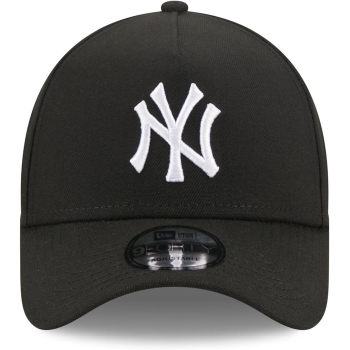 Кепка бейсболка New Era 9Forty A-Frame Snapback MLB New York Yankees чорна, універсальний розмір
