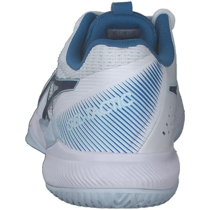 Жіноче спортивне взуття ASICS Gel-Tactic для гандболу, блакитно-біле, 400 (37 EU, White Indigo Blue)