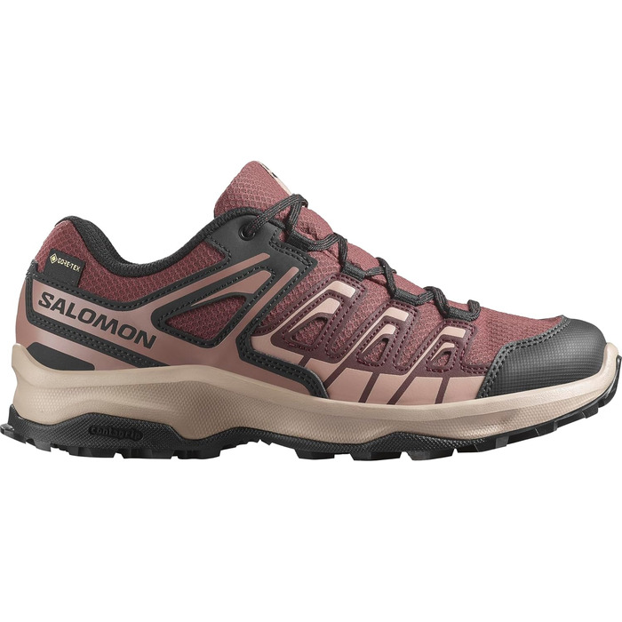 Туфлі для хайкінгу Salomon Extegra Gore-Tex для жінок (38 EU, Henna Rum Raisin Mahogany Rose)