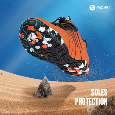 Водні черевики SIMARI WP001 для жінок та чоловіків, швидковисихаючі, для плавання, дайвінгу, серфінгу, йоги та відпочинку на природі