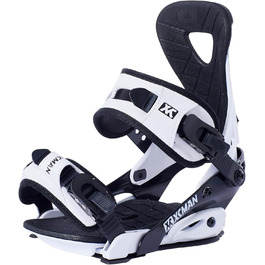 Кріплення для сноуборду XCMAN Outdoors All-Mountain, чорно-білі, розмір 6-9 US (37-41 EU)