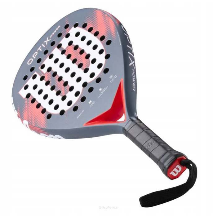 Ракетка для падел-тенісу Wilson Optix V2 Power, червона