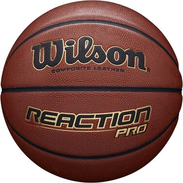 Баскетбольний м'яч Wilson Reaction Pro 6 коричневий, універсальний