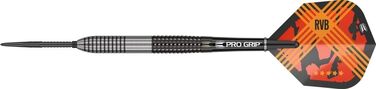 Дротики для дартсу Target RVB 95 Gen 3, 95% вольфрам, Swiss Point, сталевий накінечник