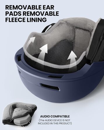 Шолом для лиж та сноуборду OutdoorMaster MIPS, вентиляція, полікарбонат, EPS, синій, розмір S, чоловічий та жіночий