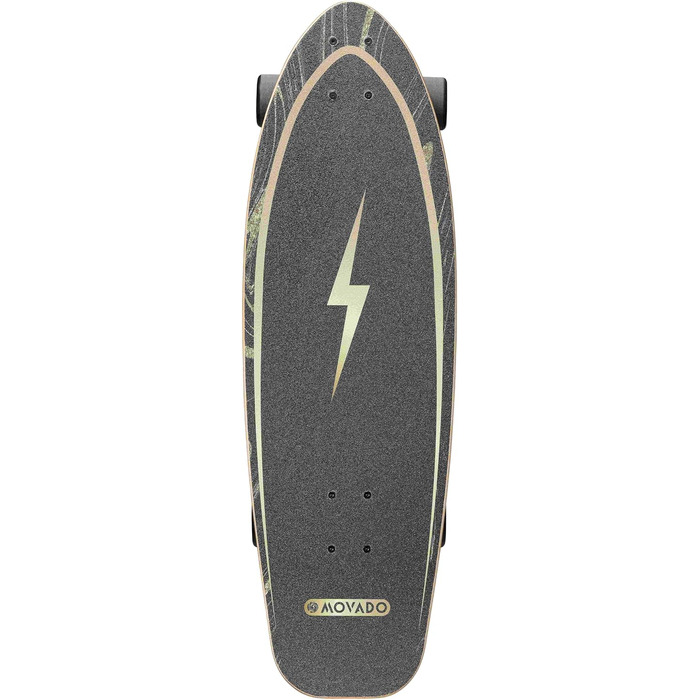 Лонгборд STAR SCOOTER Surf Skateboard Vintage Retro Cruiser, швидкісний, підшипники ABEC-11, унісекс, комплект