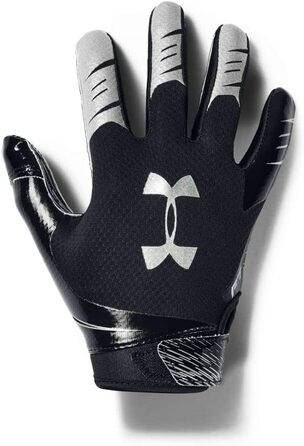 Дитячі рукавички Under Armour F7 YTH для підлітків (S, чорний/срібний)