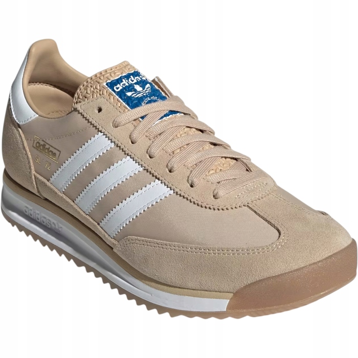 Кросівки унісекс Adidas SL72 OG JQ9554 бежеві, шкіра та текстиль, ретро, 37 1/3