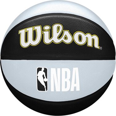 Баскетбольний м'яч Wilson NBA Team Tribute, розмір 7, жовтий