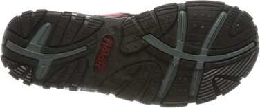 Жіночі сандалії Rieker 68879 - класичні, червоно-комбіновані, 39 EU