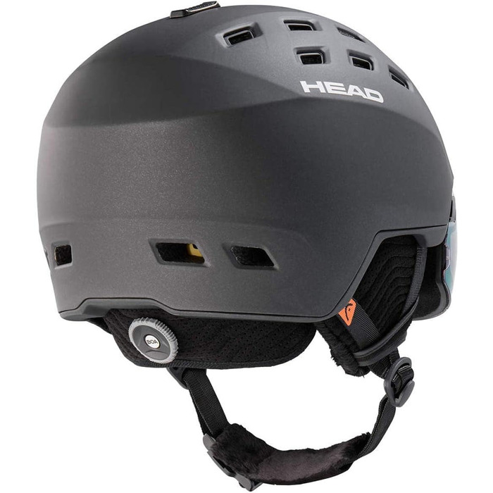 Лижний шолом Head Radar 5K Photo MIPS чорний з візором (M/L 56-59 см) для гірських лиж та сноуборду