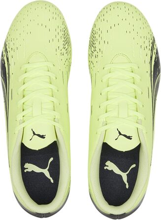 Жіночі футбольні бутси PUMA Ultra Play FG/AG, розмір 38 EU, кольори Fizzy Light, Parisian Night Blue Glimmer