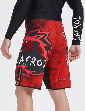 Боксерські шорти для MMA та крос-тренінгів LAFROI Warrior з кишенею та шнурком, чоловічі, розмір M