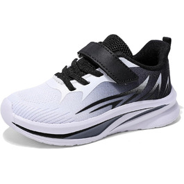 Дитячі спортивні кросівки для хлопчиків: зручні, дихаючі, для залу та вулиці (чорний, сірий, 30 EU)