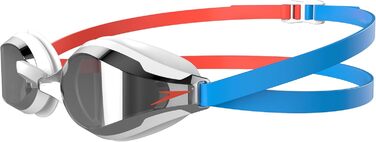 Окуляри для плавання Speedo Fastskin Speedsocket 2, антифог, дзеркальні, сріблясті