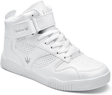 Чоловічі бігові кросівки хай-топ, трекінгові черевики, фітнес-кросівки, білі, 44 EU