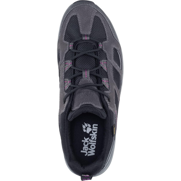 Жіночі туристичні черевики Jack Wolfskin Vojo 3 Texapore Low, 38 EU, Dark Steel Purple