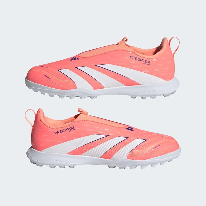 Дитячі футбольні бутси adidas Predator League Laceless Turf для штучного поля (38 EU, Оранжевий)
