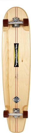 Лонгборд Hamboards Huntington Hop 'Key Lime', ручна робота, для лендсерфінгу і круїзингу, ламінована береза та клен